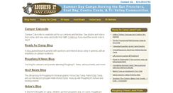 Desktop Screenshot of info.roughingit.com